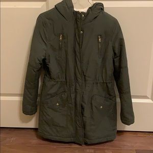 American eagle green coat